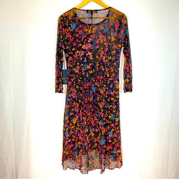 LIV by Habitat Clothes, sheer floral dress, size Small - Picture 8 of 10